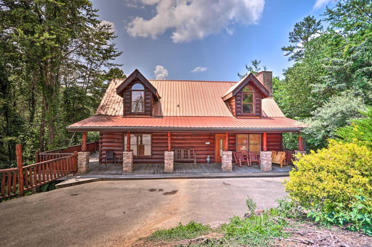Pigeon Forge Getaway With Covered Patio And Hot Tub! Ngoại thất bức ảnh