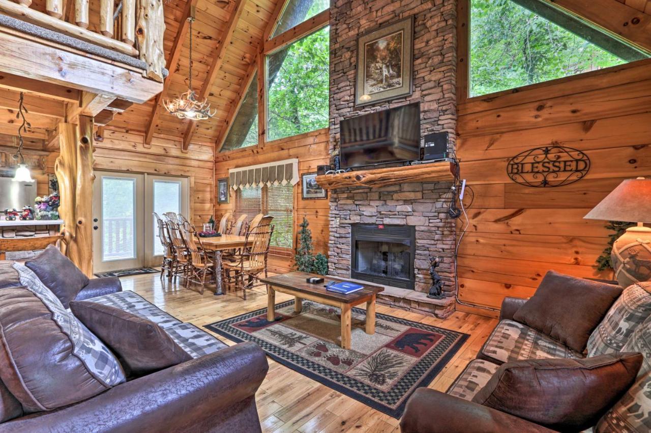 Pigeon Forge Getaway With Covered Patio And Hot Tub! Ngoại thất bức ảnh