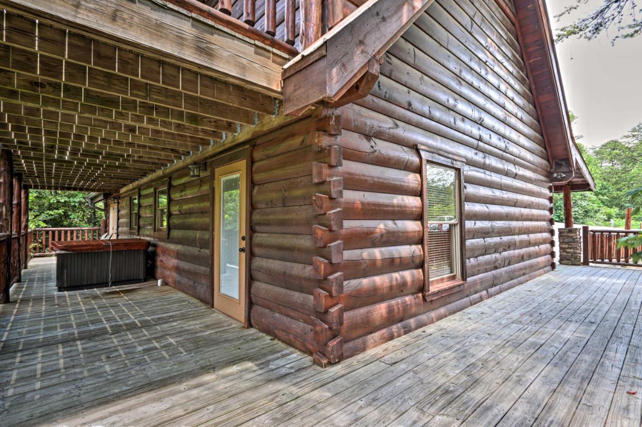 Pigeon Forge Getaway With Covered Patio And Hot Tub! Ngoại thất bức ảnh